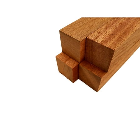 

Mahogany Turning Blank Squares - 2 x 2 (4 Pcs)