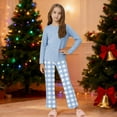 thumbnail image 4 of Conjuntos de blusas y camisas de cuello redondo y manga larga para niños y niñas, moda con rayas bonitas, pantalones suaves de manga larga, traje para niña, pantalones superiores, 4 of 6