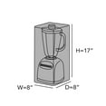 thumbnail image 2 of Covermates Blender Cover – 8"Wx8"Dx17"H – Dust & Stain Resistant – Washable Slip-On, 2 of 5