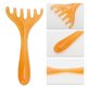 thumbnail image 3 of Ofertas Únicas 1 Pc Peine de Masaje para la Cabeza con Cuernos Portátil para el Hogar Naranja Amarillo de Resina, 3 of 5