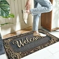 thumbnail image 6 of JilgTeok 1 Packs Entry Door Mat Diatomite Rugs Water Absorbent Anti Slip Household Easy to Clean Floor Mats Vintage Foot Mat for Bathroom Bathtub Doorway Kitchen, 6 of 7