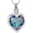 Blue, variant on Tree of Life Heart Urn Necklace for Ashes Family Tree Keepsake Cremation Pendant Memorial Jewelry for Women