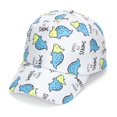 thumbnail image 7 of Staki Toddler Baseball Hat Embroidered Toddler Boy Baseball Cap Boys Toddler Hats, Baseball Hats for Boy and Girl(White,2-6 Years), 7 of 7