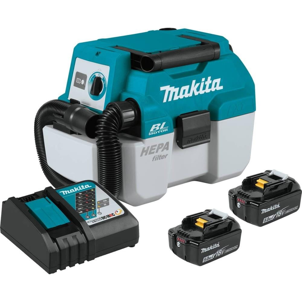 MakitaXCV11T 18V LXT LithiumIon Brushless Cordless 2 Gallon HEPA