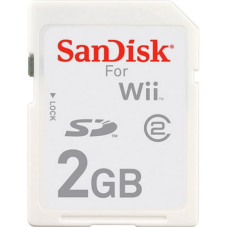 Sandisk Wii 2gb Sd Memory Card - Walmart.com