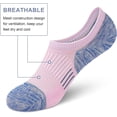 thumbnail image 2 of No Show Socks Womens Athletic Cushion Ankle Footies Low Cut Socks 5-6 Pairs, 2 of 13