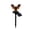 Black, variant on YuanGuangQ Halloween Pumpkin Wizard Yard Stake, 2D Flat Outdoor Garden Decor Sign, Seasonal Ornament for Lawn Decor, Patio, Yard Holiday Display Decoration