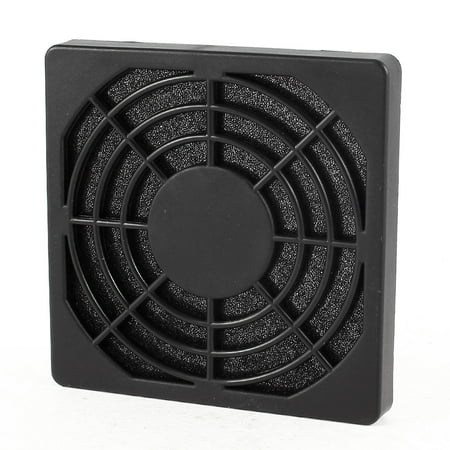 Quad Fan Grill - Unique Bargains Plastic Dustproof Dust Filter Cover Grill for 80mm PC Computer Case Fan
