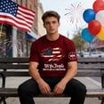 thumbnail image 6 of Iaqnaocc Shirts for Men 250 Anniversary Usa Shirt Retro 250th Anniversary Usa Shirt Patriotic Pride Tee for Men Round Neck Anniversary 2026 Summer 250th Anniversary Patriotic Tee Coffee S, 6 of 8