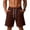Coffee, variant on Men's Air-Layer Loose Fit Gym Shorts, Breathable Athletic Sweatpants with Drawstring - Casual Training & Lounge Bottoms for Summer Navy S