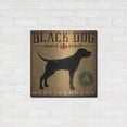 thumbnail image 3 of Luxe Metal Art 'Black Dog at Show' by Ryan Fowler, Metal Wall Art, 24"x24", 3 of 8
