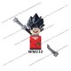 thumbnail image 1 of KT1007 KT1009 KT1011 KT1020 KF6142 Dragon Ball Z Goku Vegeta Trunks Kuririn Mini figuras de juguete de acción niños ensamblar muñecas regalos Dengxun unisex, 1 of 2