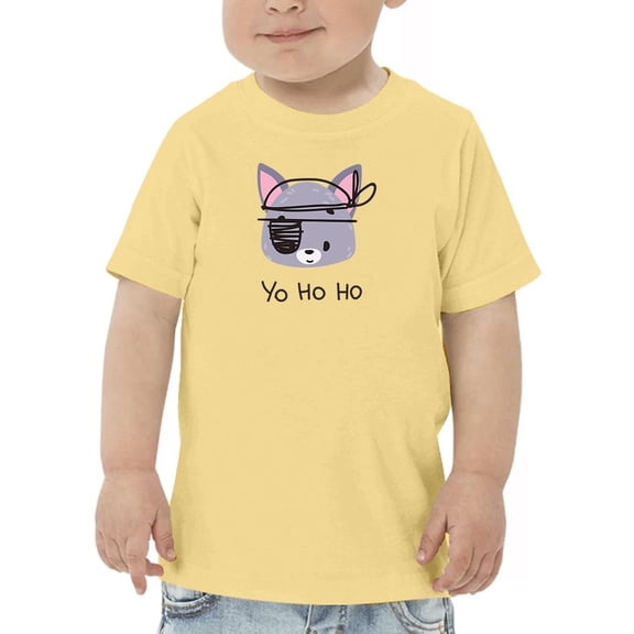 Little Pirate Wolf T-Shirt Toddler -Image by Shutterstock,  2 Toddler