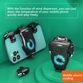 thumbnail image 4 of Phone Game Cooler Kit Metal Mobile Gaming Left Right Key Universal Gaming Cooler, Game Button Cooler Set Workhe, 4 of 9