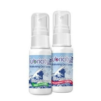Lubricity Xtra Dry Mouth Spray, Moisturizer with Xylitol, 0.5 fl. oz., Flavor twin pack, 14-day supply