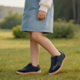 thumbnail image 4 of Kids Sneakers for Girls Boys Lace-Up Fashion Lightweight Walking Athletic Tennis Shoes Low Top Non-Slip Comfort Classic Toddler Casual Shoes, 4 of 6