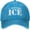 Blue, variant on I Support Ice Hat I Stand with Ice Hat Trucker Cap for Men Women Black