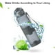 thumbnail image 3 of Botella de agua deportiva de 1 l [botella para beber sin BPA] (gris), 3 of 7