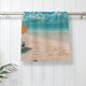 thumbnail image 5 of Balery Shopping Cart On Tropical Beach Toalla de Microfibra Premium con Estampado – 27.5x16 pulgadas, Alta Absorción, Suave y Aterciopelada, Secado Rápido, 5 of 6
