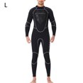 thumbnail image 2 of DIVE SAIL Traje de buceo 3MM Neopreno Traje de neopreno a prueba de frío Servicio de larga duración Tecnología textil Material de Accesorio de surf macho gris L Eigraketly OD019365-21, 2 of 7
