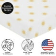 thumbnail image 5 of Sweet Jojo Designs Boho Sun White and Mustard Yellow Boy, Girl, Unisex/Gender Neutral Fitted Crib Sheets Set 2 Piece, 5 of 6