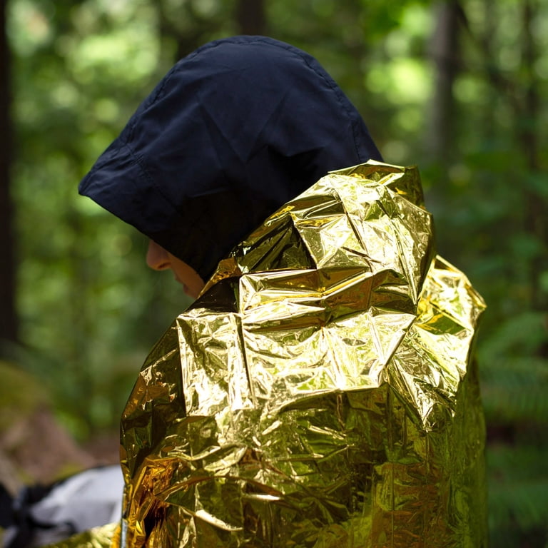 First Aid Bug Out Emergency Light Mylar Foil Space Blanket - Walmart.com