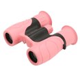 thumbnail image 2 of Compact Binoculars, Kids Binocular Gorgeous Appearance Curved Design With Storage Bag Lanyard For Sightseeing For Bird Watching For Outdoor Hunting Pink,Blue,Green, 2 of 8