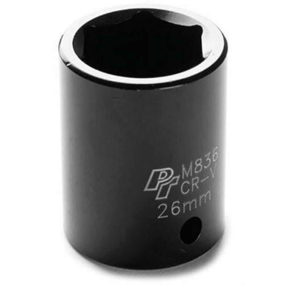 1/2"" Drive 26mm 6-Point Impact Socket