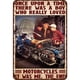thumbnail image 1 of Placa Metal Vintage para Motocicletas Pintura Hierro Rectangular Artística Pared 30x40cm, 1 of 9