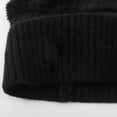 thumbnail image 4 of ZQUUVOU Cotton Skull Caps Beanie for Men Women Winter Fleece Lined Warm Caps Lightweigt Sleep Hats Fashion Knitted Cuffed Cap Black, 4 of 8