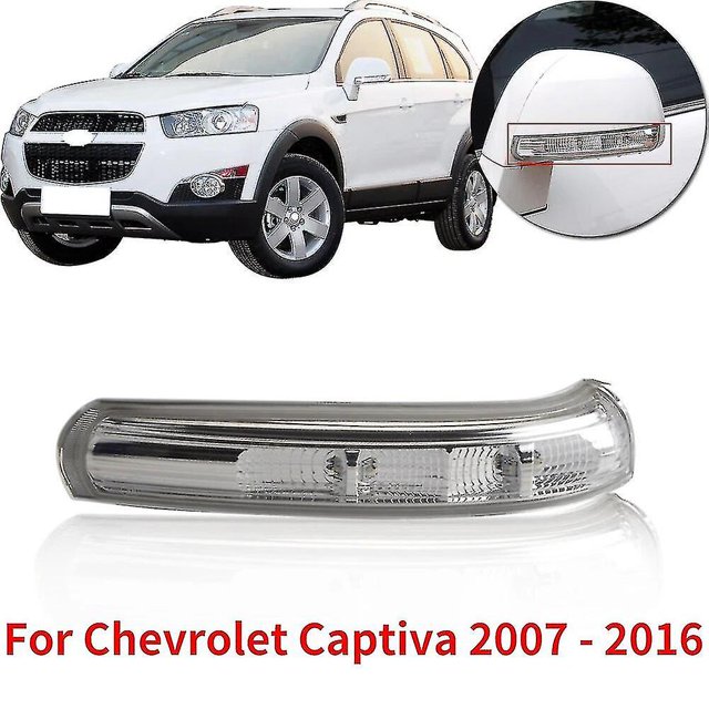 Para Chevrolet Captiva 2007 - 2016 espejo retrovisor exterior luz Led de señal de giro (solo para volante a la izquierda)