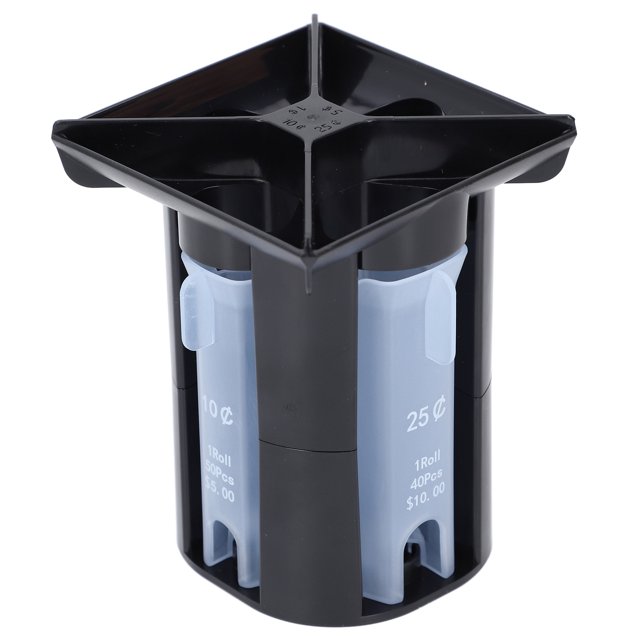 Change Sorter Coin Organizer, 4 in 1 Small Coin Counter Coin Sorter for Office