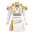 thumbnail image 2 of Girls Costumes Cosplays Clothes Halloween Christmas Performance Cosplays Costumes Clothings Suit Shirts Skirt Accessories Suit 4 piece set for Party Play, 2 of 9