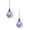 D*2, variant on 1 Pcs Crystal Ceiling Fan Pull Chain, Glass Ceiling Fan Pull Chain, Fan Lamp String Pulls Crystal Decorative Extension with Connector for Ceiling Light Fan 21"