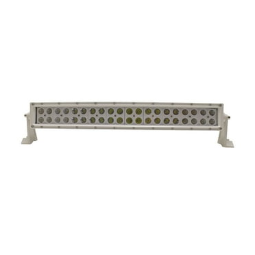 Race Sport 20 inch Marine Grade Wrap Around White Shell Dual Row LED Light Bar MS120WW-WA