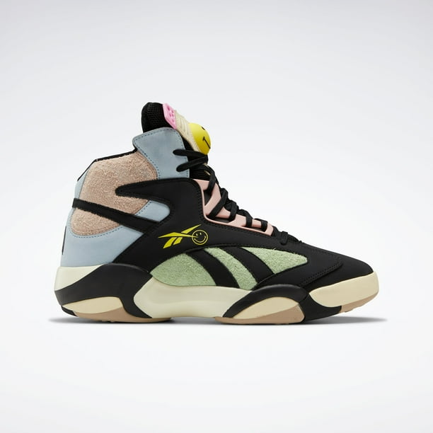 Reebok Footwear Men Smiley Shaq Attaq Shoes Cblack Dreblu Stiyel