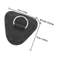 thumbnail image 2 of HOOWIFFY 3Ud Hebillas Multifuncionales Para Accesorios De Kayak Y Embarcaciones Negras, 2 of 8