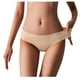 thumbnail image 2 of Ropa interior Gibobby 3 piezas sin rastro Sexy Color sólido mujer Beige L, 2 of 3