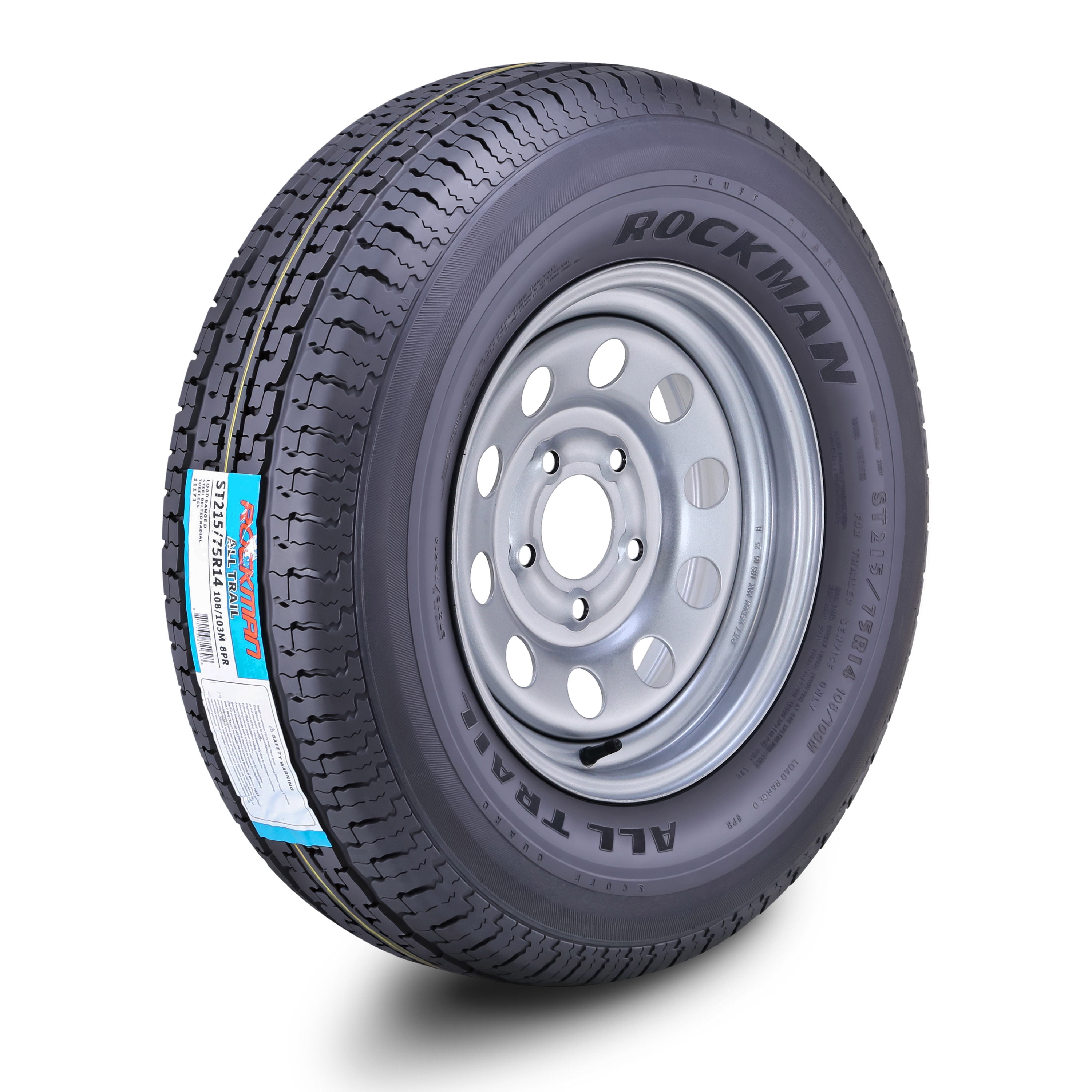 Haida Puma HD818 LT 215/75R14 Light Truck Mud Tire, 8 Ply Load D