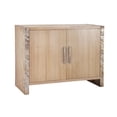 thumbnail image 3 of Euroco Coffee Bar Cabinet,Farmhouse Buffet Sideboard with Adjustable Shelf,Wooden Accent Cabinets for Kitchen, Dining Room,Entryway, Natural, 3 of 8