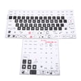 thumbnail image 3 of Autocollants de Clavier, Autocollants de Clavier PVC Effacer Stickers Clavier de Jeu Autocollant Solide Performance, 3 of 8