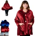 thumbnail image 1 of Manta portátil EzRallora Premium de doble capa para mujer, 1 of 7