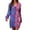 Purple, variant on Fesfesfes Cardigan for Women New Long Sleeved Sweater Knitted Cardigan Coat Medium Long Coat Under $10
