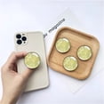 thumbnail image 4 of 3 Pack Cell Phone Grip Stand with Expandable Kickstand (Not for Popsockets) - Glitter Yellow, 4 of 6