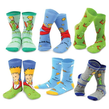 

The Little Prince Silly Fox Crew Socks 6- Pair