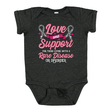 

Inktastic Rare Disease Awareness Support Ribbon Gift Baby Girl Bodysuit