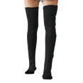 thumbnail image 2 of Opperiaya Female Knitted Stocking Solid Color Knee-High Socks Long Tube Socks, 2 of 4