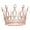Rose Gold, variant on Tiaras Crowns, Full Round Crystal Bride Bridal Wedding Crowns and Tiaras Headband Hair Accessories for Women Prom Queen Pageant