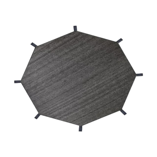 Lipstore Bâche d'Ombrage pour Trampoline Multifonctionnelle pour Cour Arrière pour 8 Poteaux Trampoline Rond 14 Pi