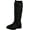 Black Pu, variant on West Blvd Womens Osaka Riding Motorcycle Sweater Boots